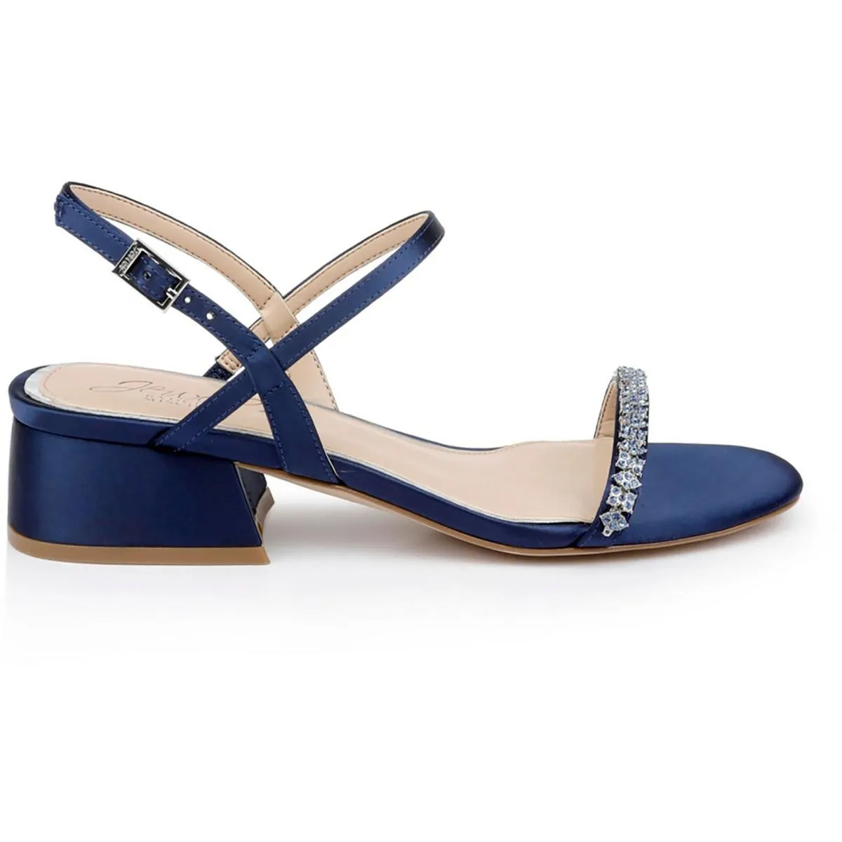 AALIYAH Womens Satin Ankle Strap