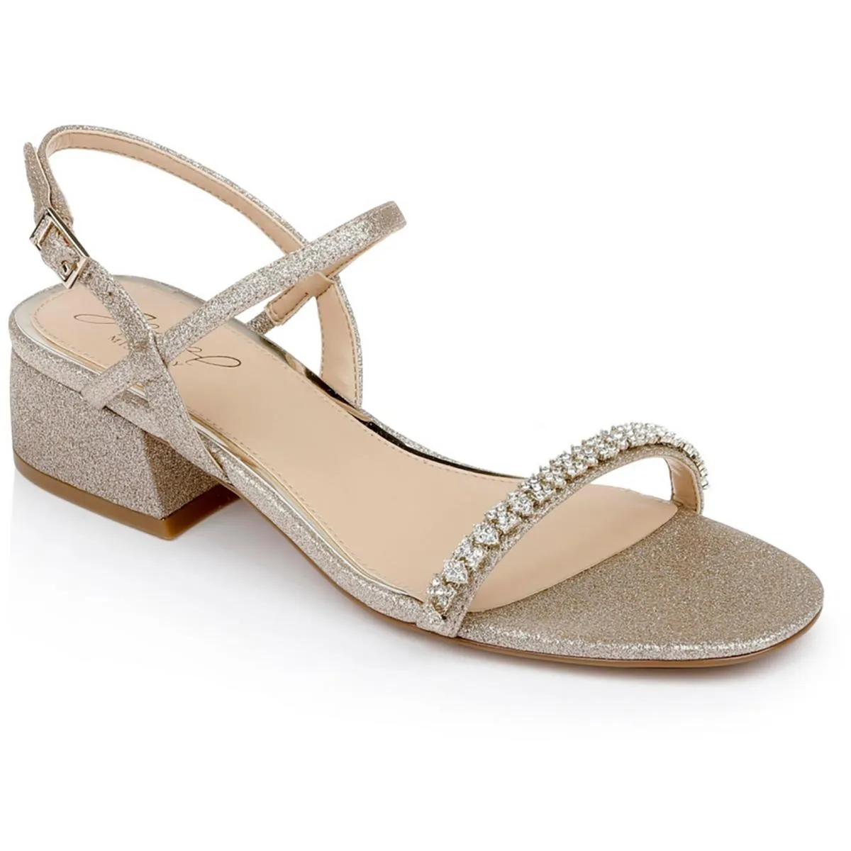 AALIYAH Womens Satin Ankle Strap