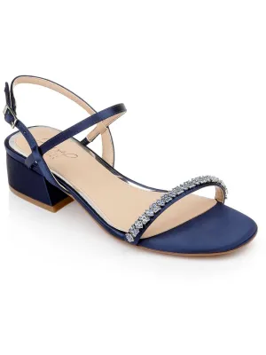 AALIYAH Womens Satin Ankle Strap