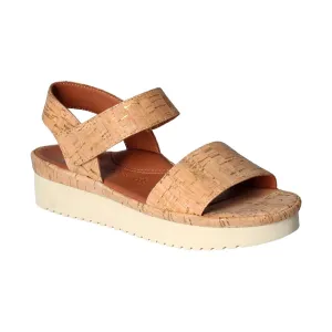 Abrilla Sandal - Natural Gold Cork