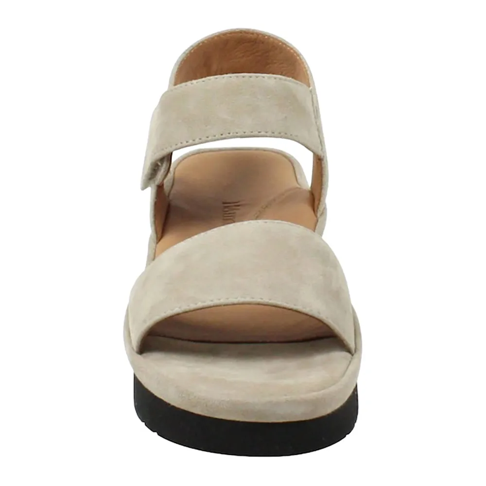 Abrilla Sandal - Taupe Kid Suede