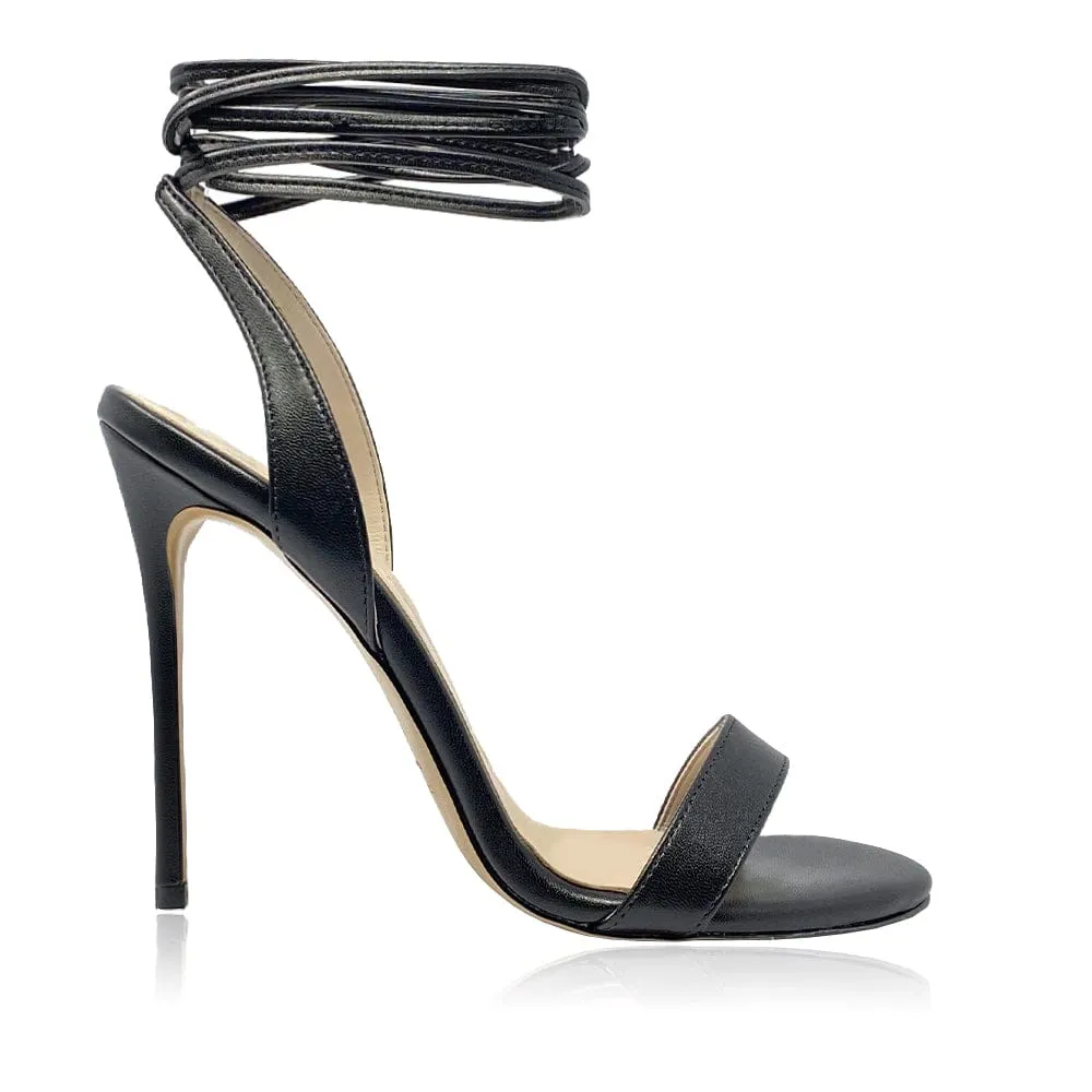 ALLISON BLACK LEATHER