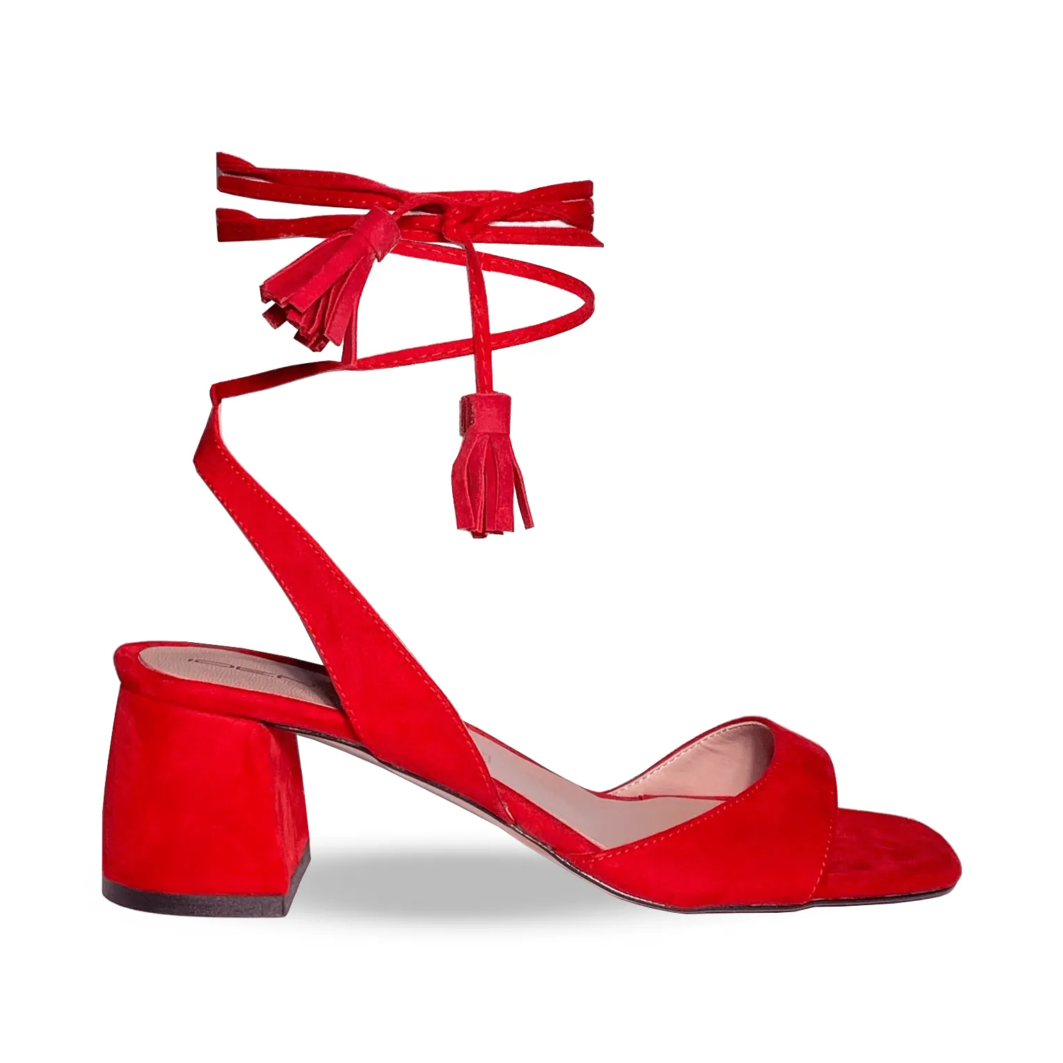 ANGELICA SUEDE RED