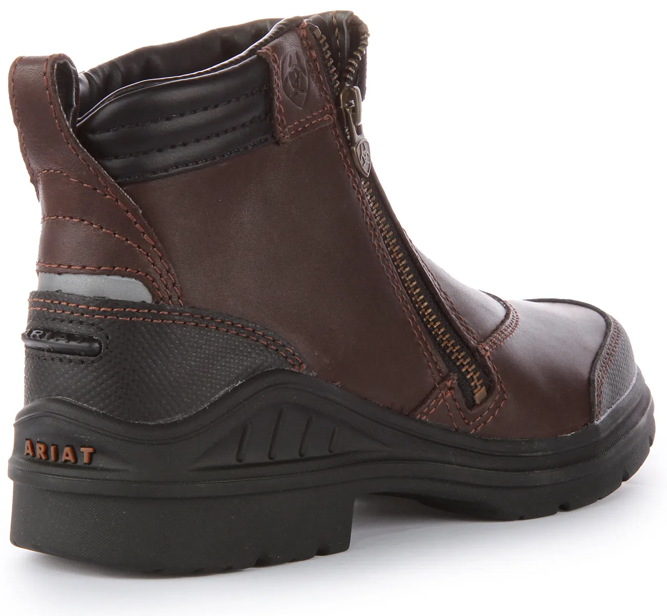 Ariat Barnyard Side Zip In Dark Brown For Women