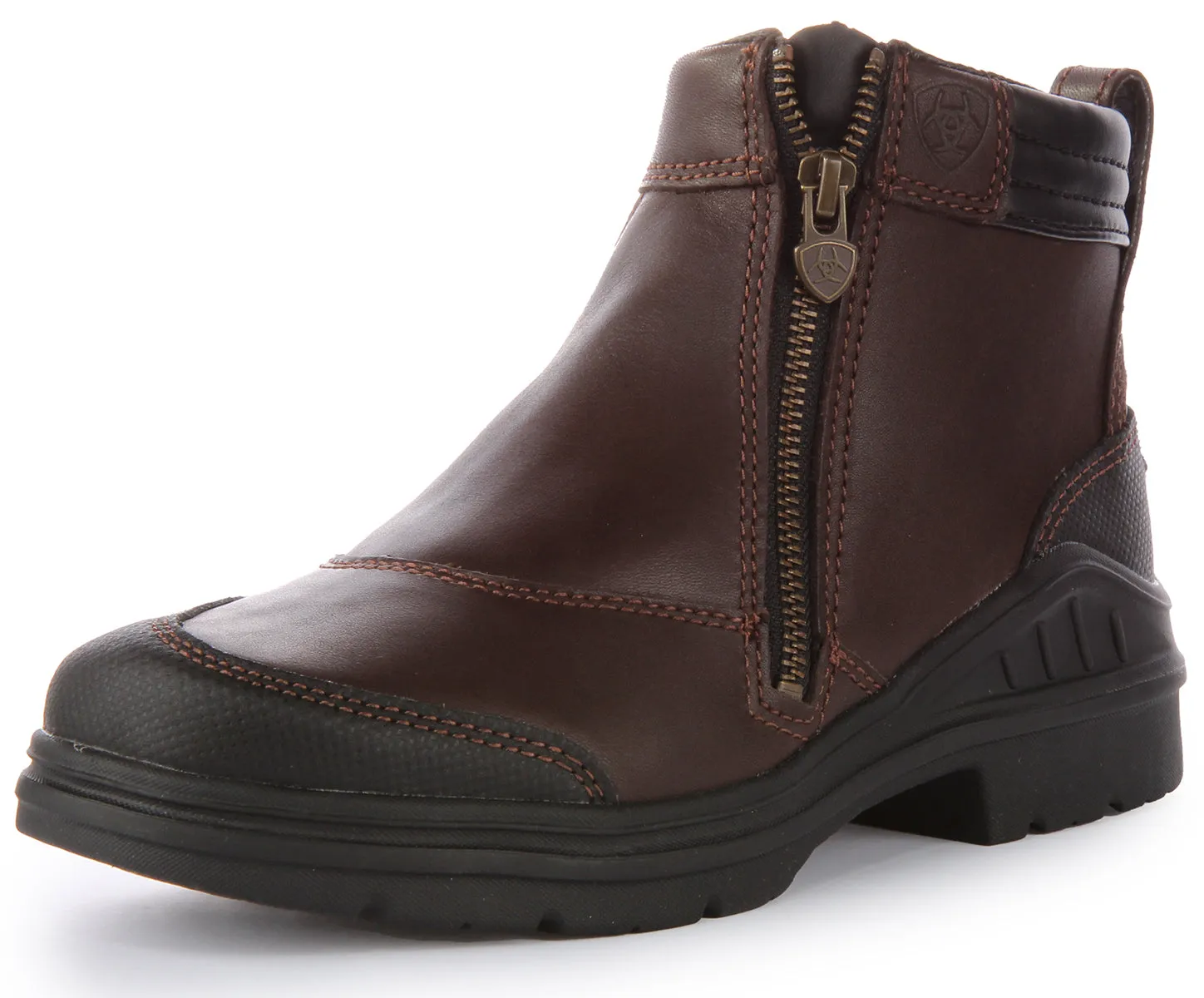Ariat Barnyard Side Zip In Dark Brown For Women