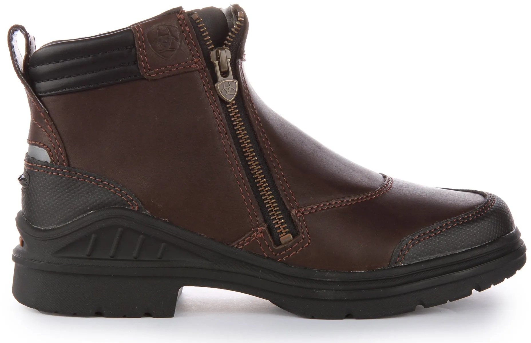 Ariat Barnyard Side Zip In Dark Brown For Women
