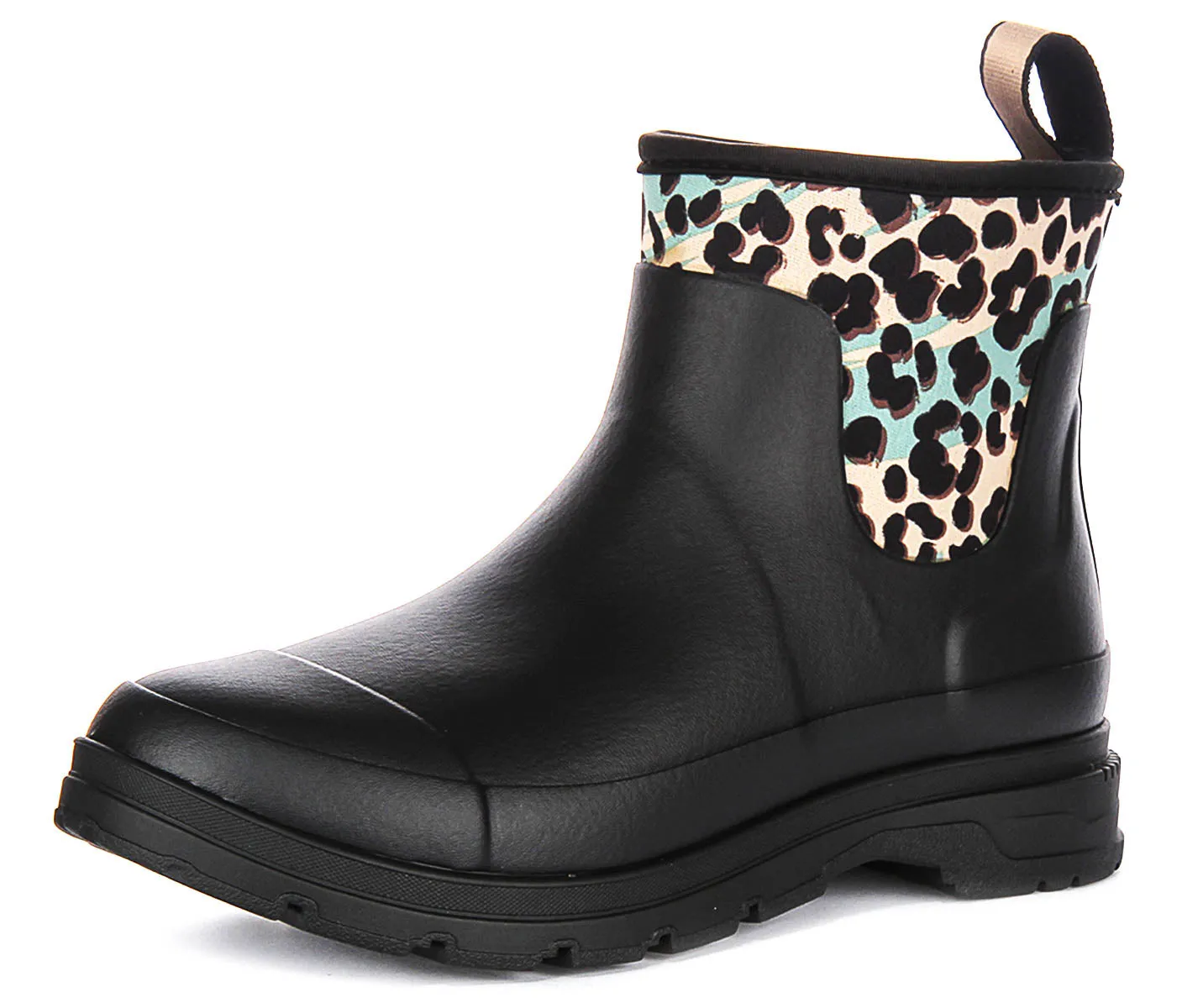 Ariat Kelmarsh Shorti In Black Multicolour Leopard For Women