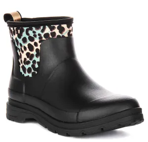Ariat Kelmarsh Shorti In Black Multicolour Leopard For Women