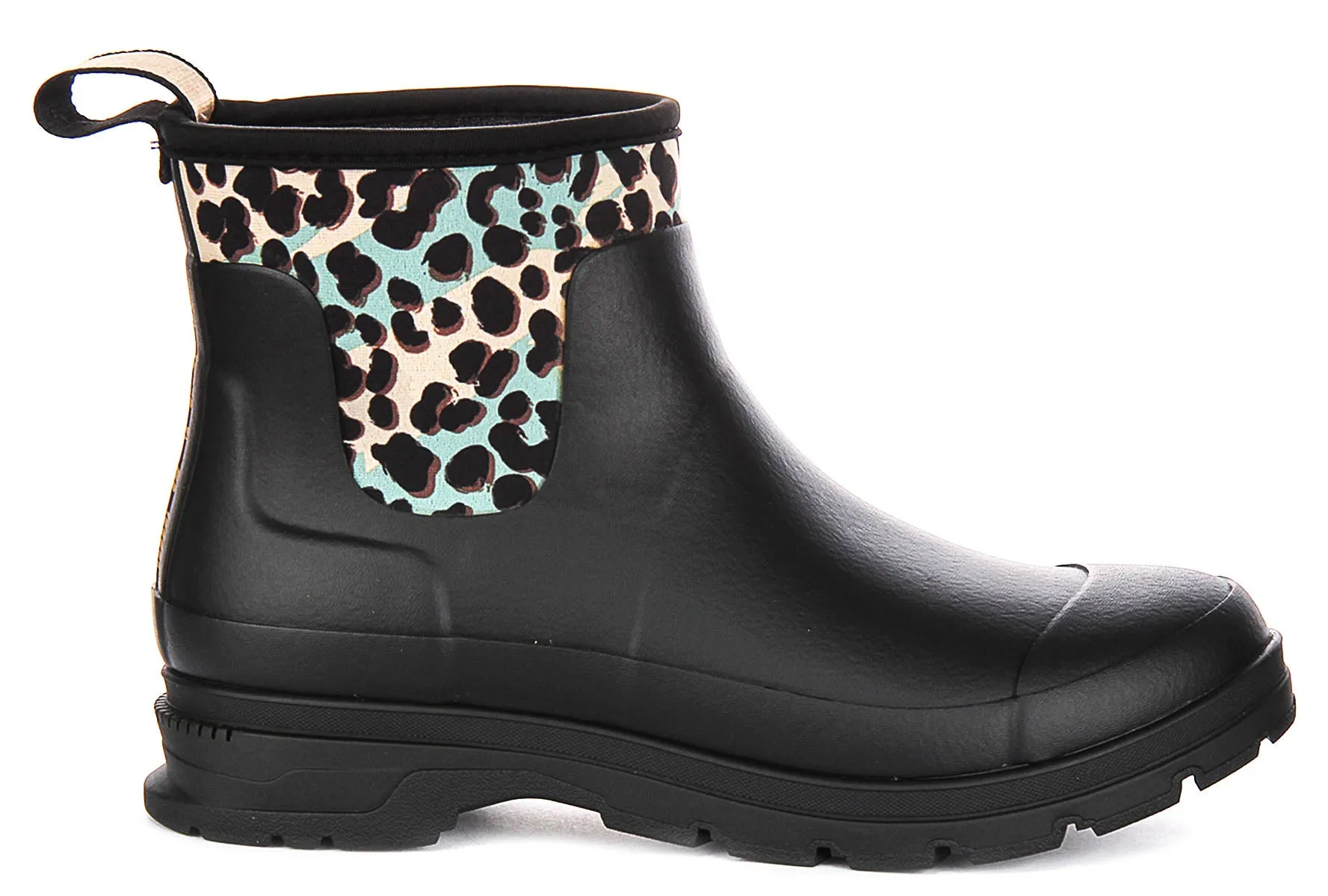 Ariat Kelmarsh Shorti In Black Multicolour Leopard For Women