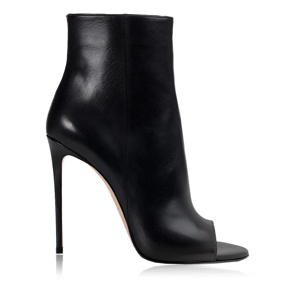 ARIEL BLACK LEATHER