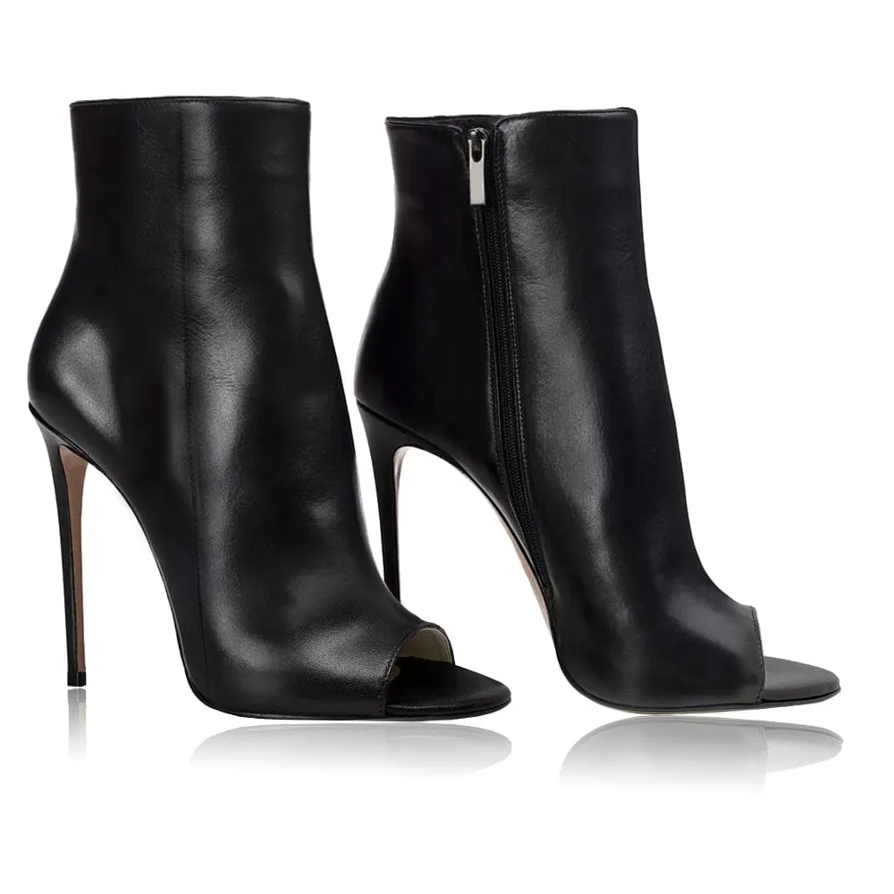 ARIEL BLACK LEATHER