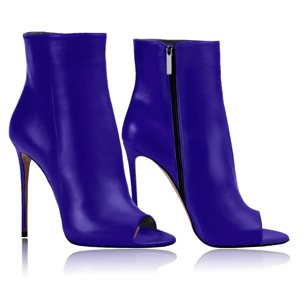 ARIEL BLUE LEATHER