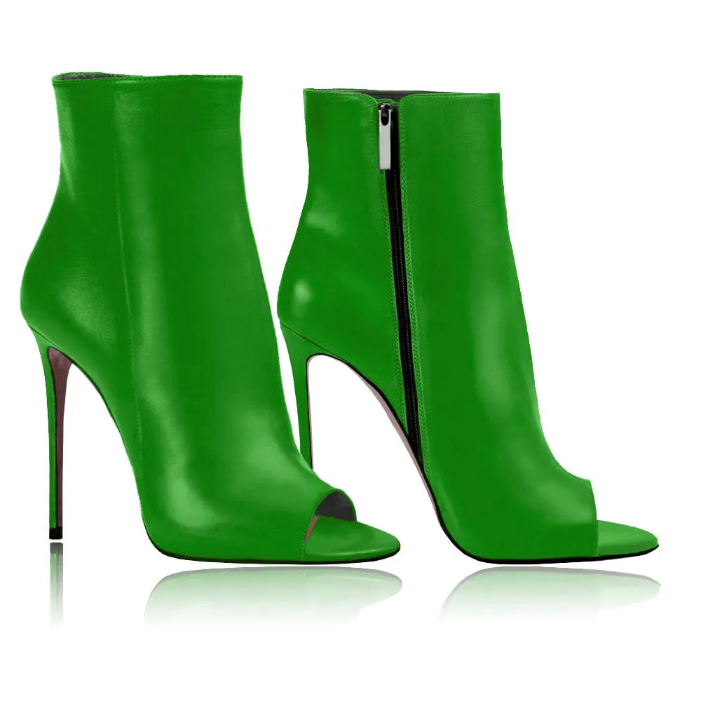 ARIEL GREEN LEATHER