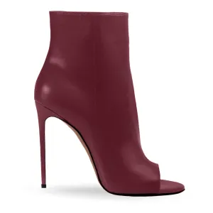 ARIEL LEATHER BURGUNDY