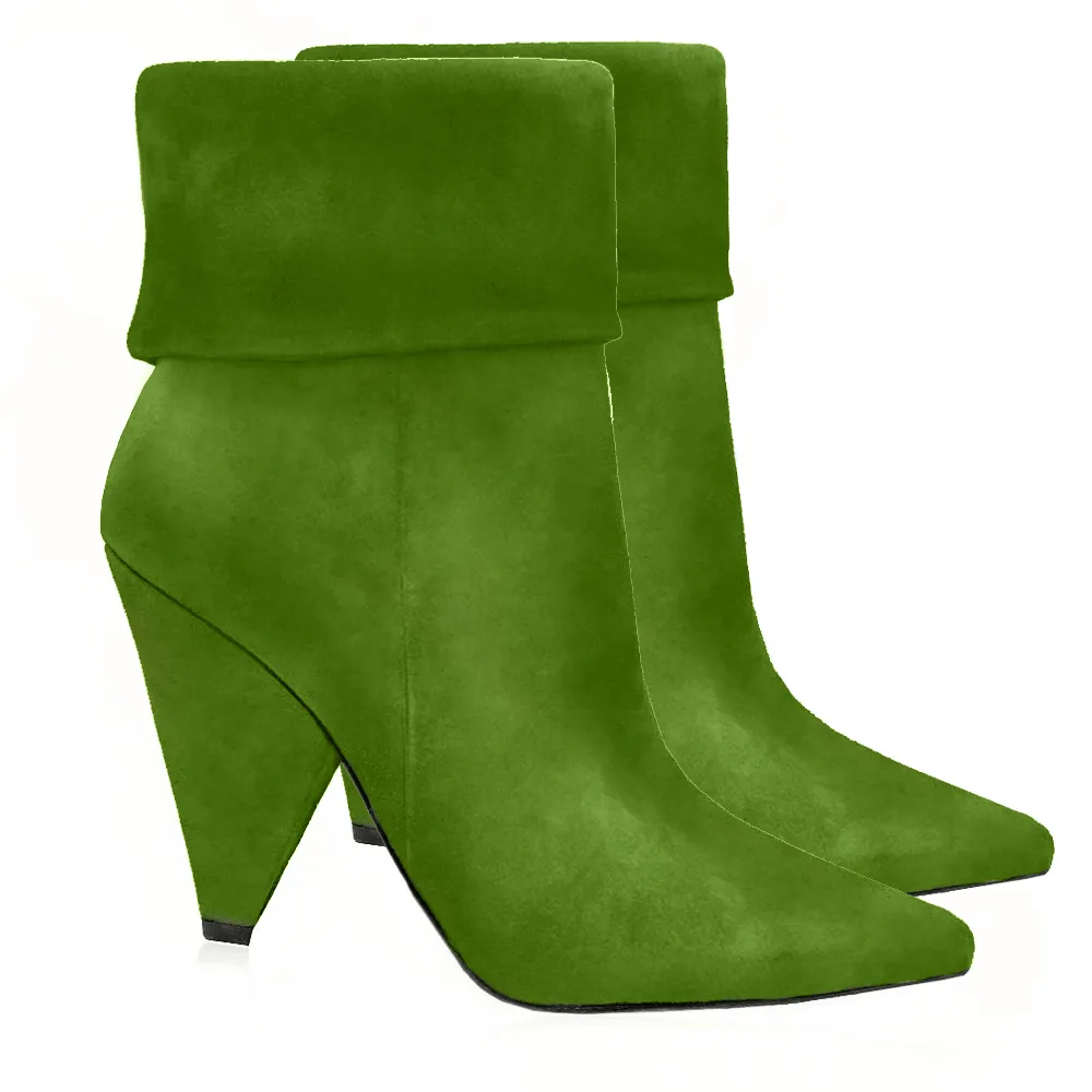 AURORA GREEN SUEDE