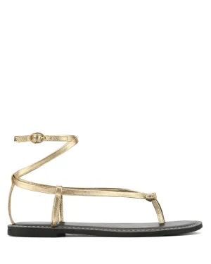 Ballet Gold Leather