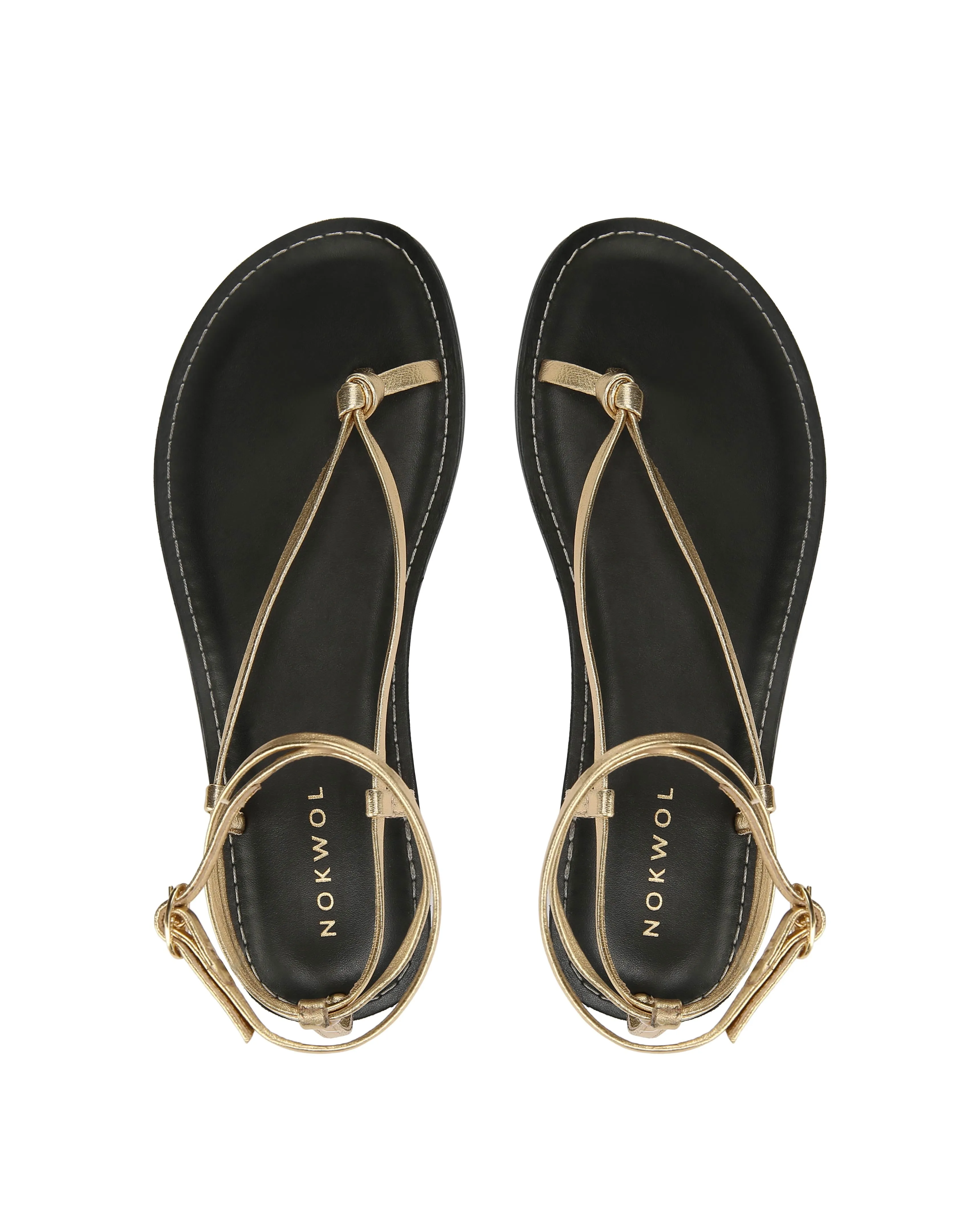 Ballet Gold Leather