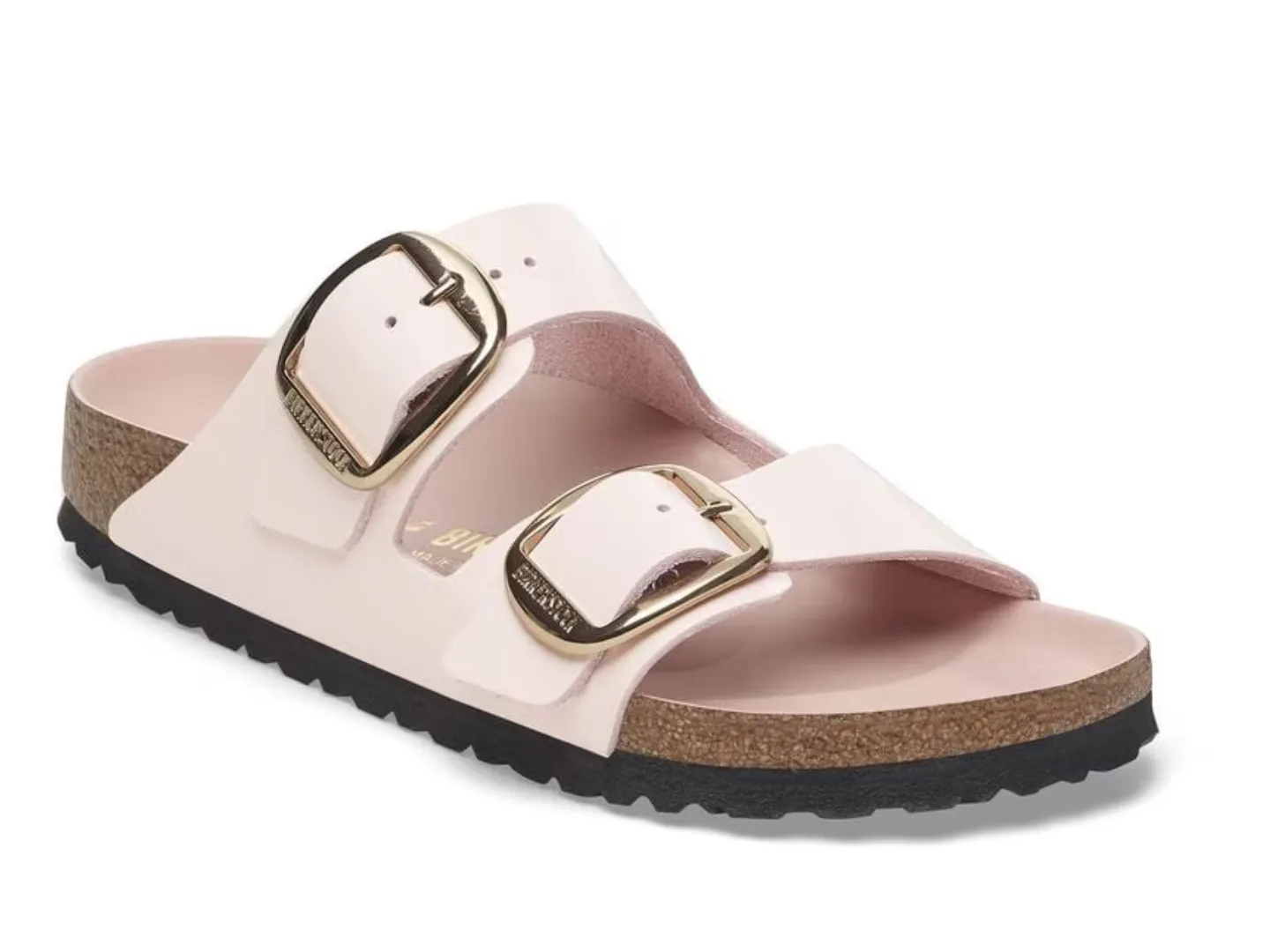 Birkenstock: Arizona Big Buckle in High Shine Light Rose