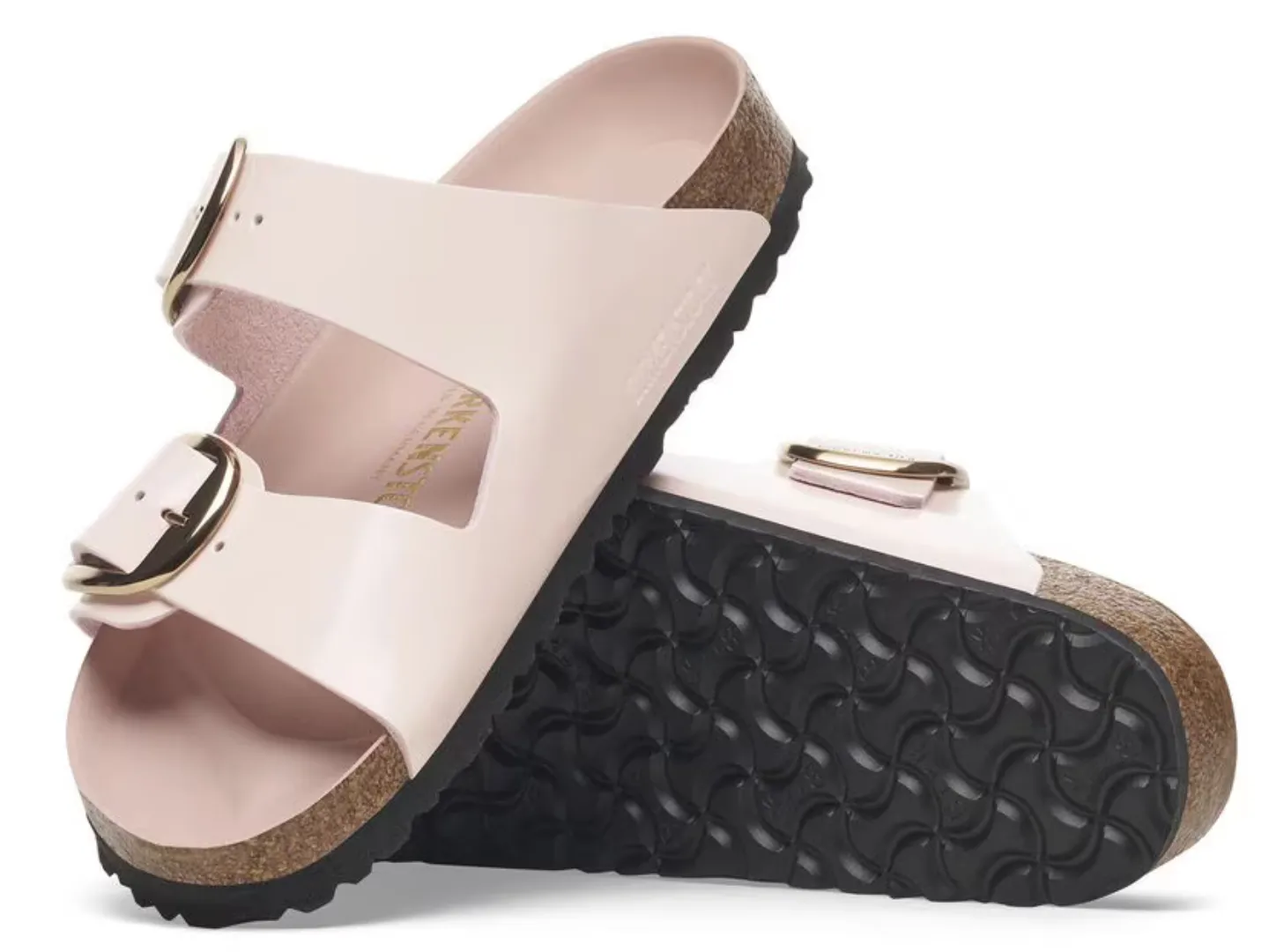 Birkenstock: Arizona Big Buckle in High Shine Light Rose
