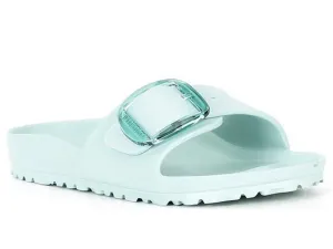 Birkenstock: Madrid Big Buckle EVA in Surf Green