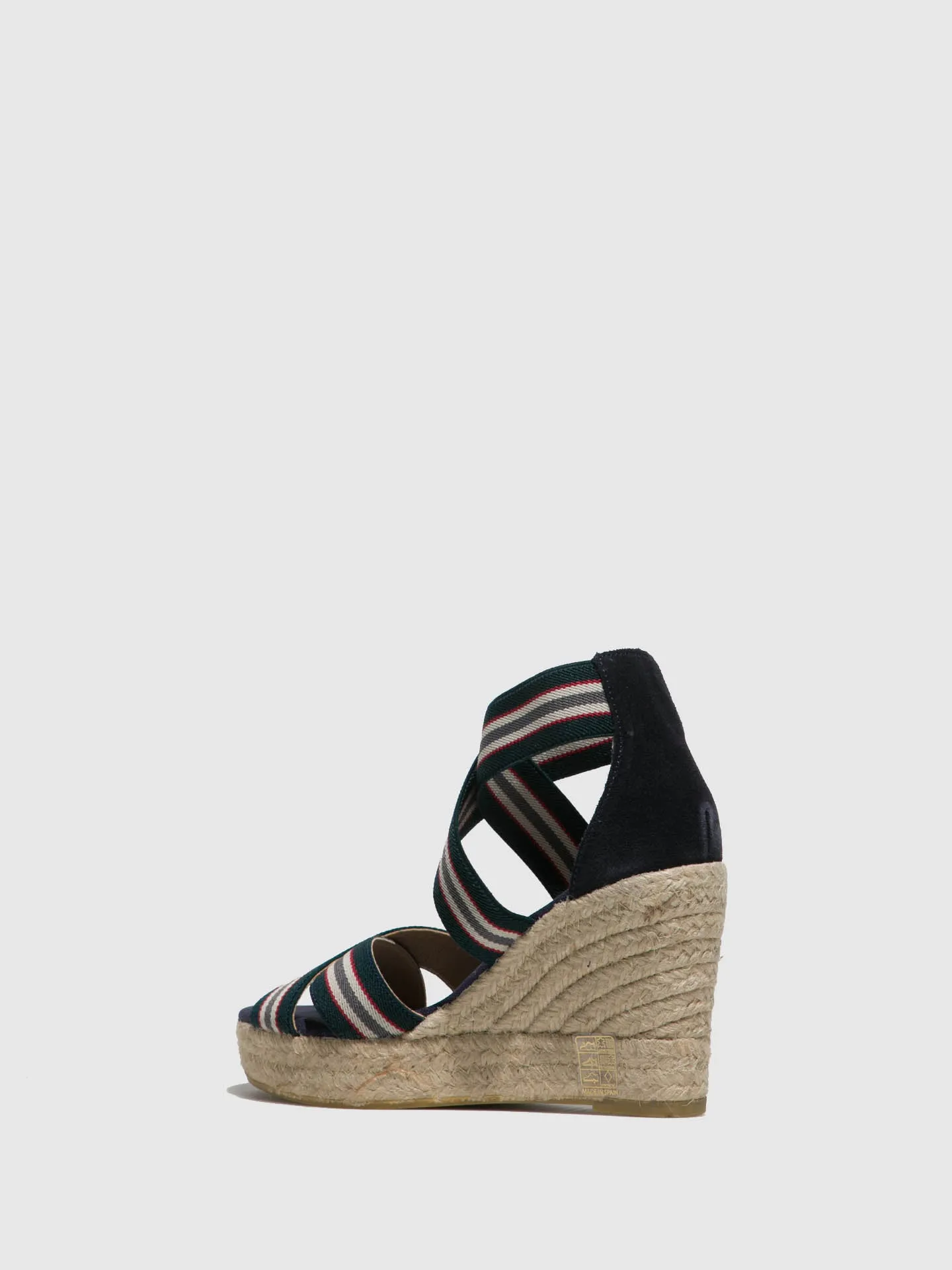 Blue Platform Sandals