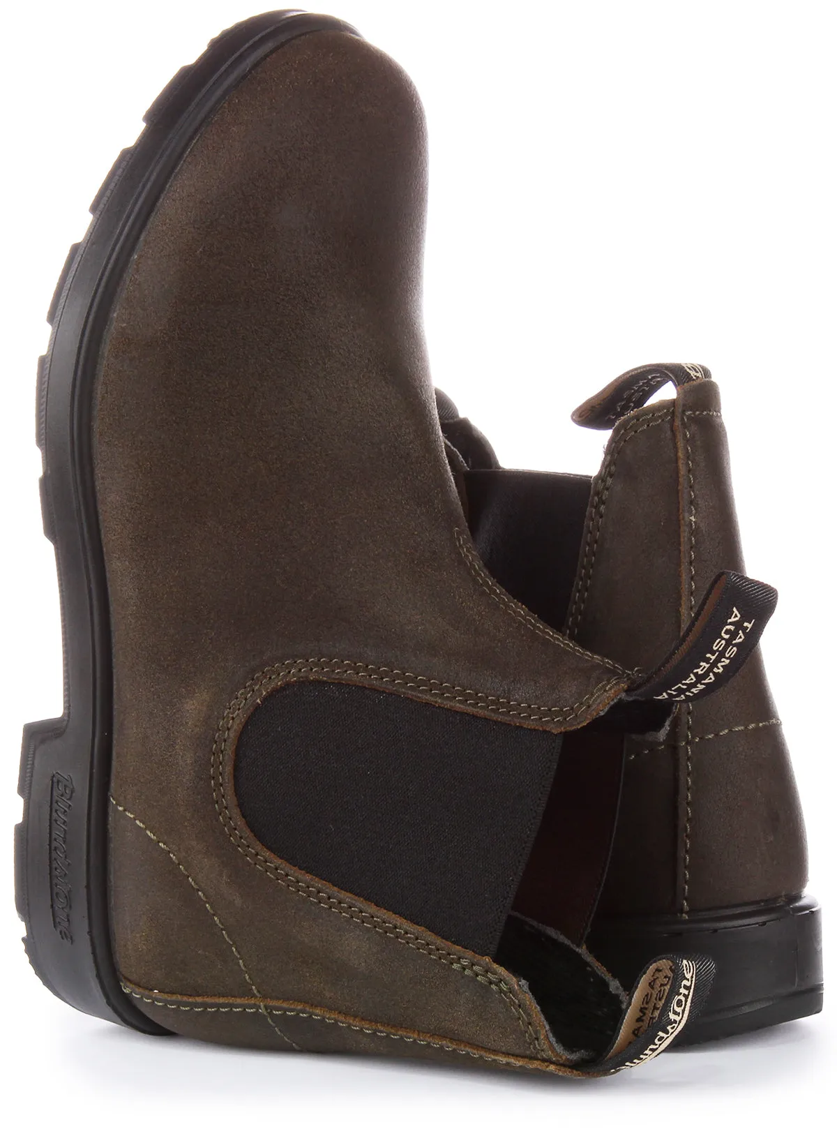 Blundstone 1615 Chelsea Boots In Olive
