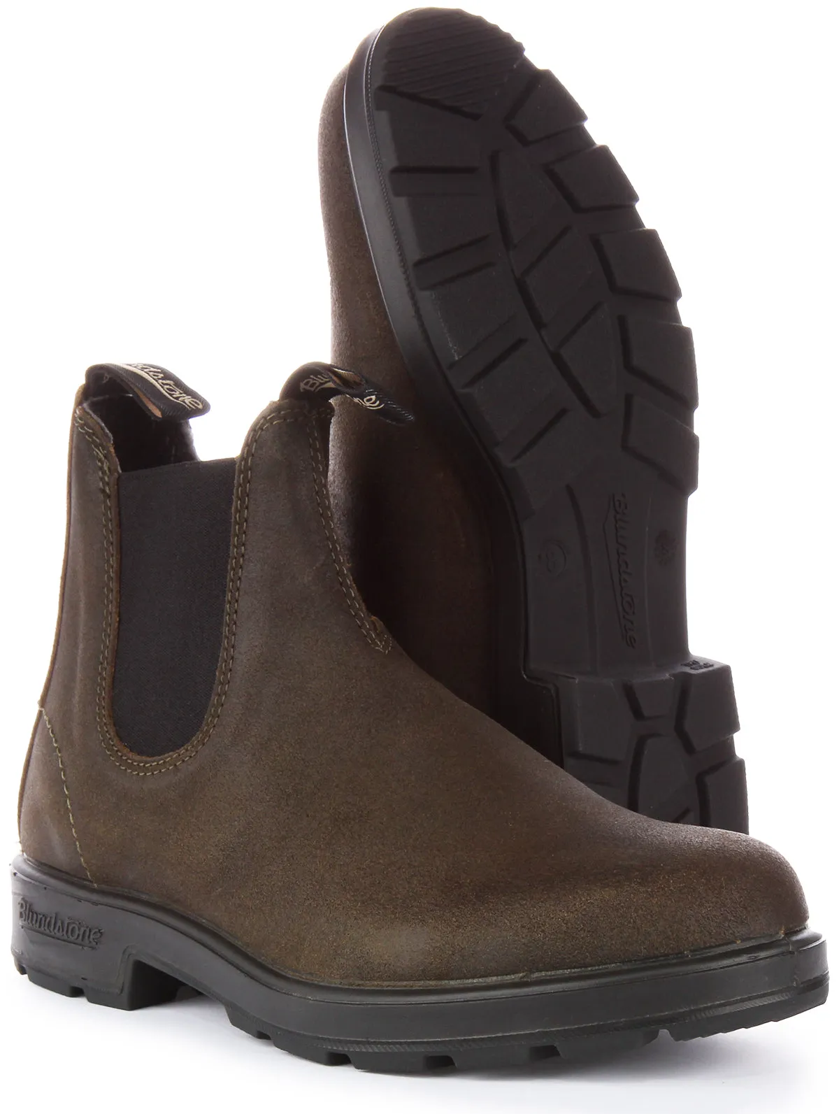 Blundstone 1615 Chelsea Boots In Olive