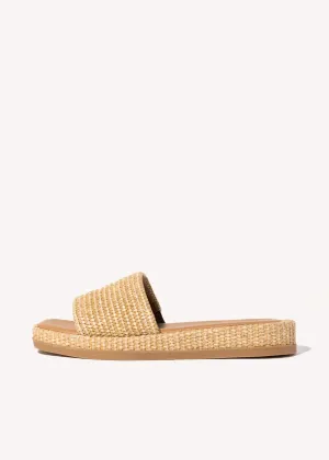 Boardwalk Raffia Sandal