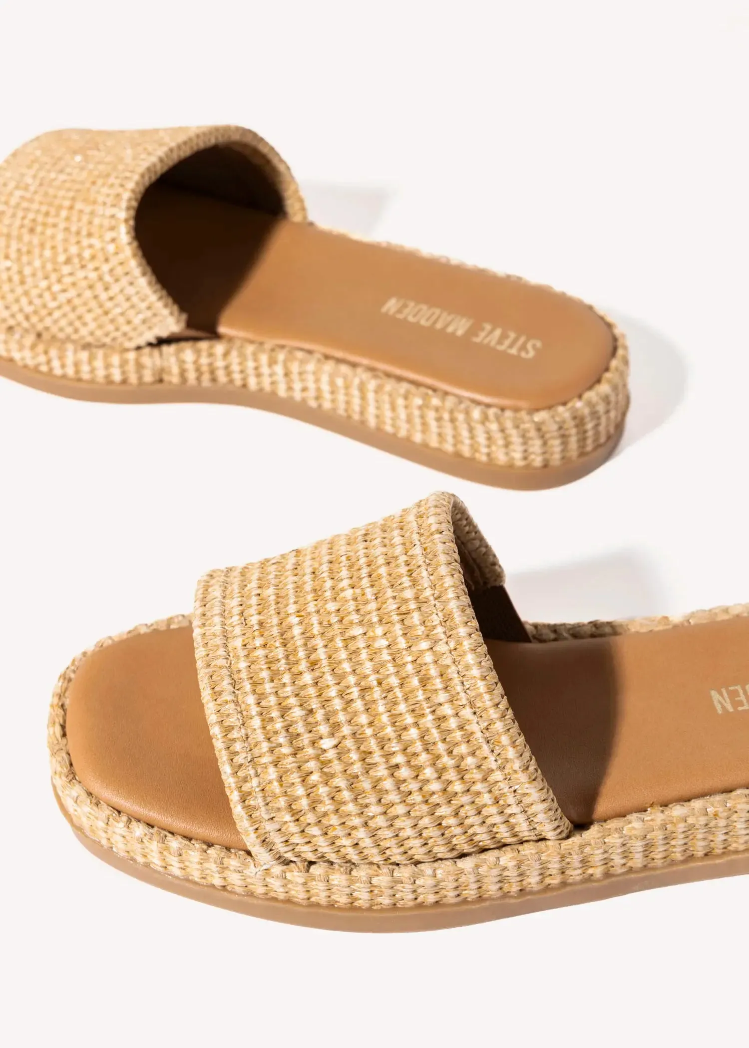 Boardwalk Raffia Sandal