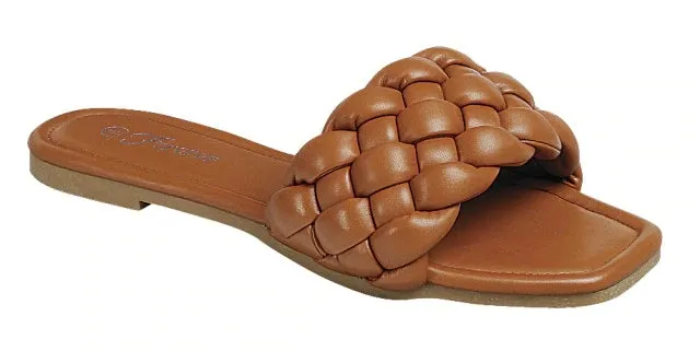 BRAIDED69 - TAN