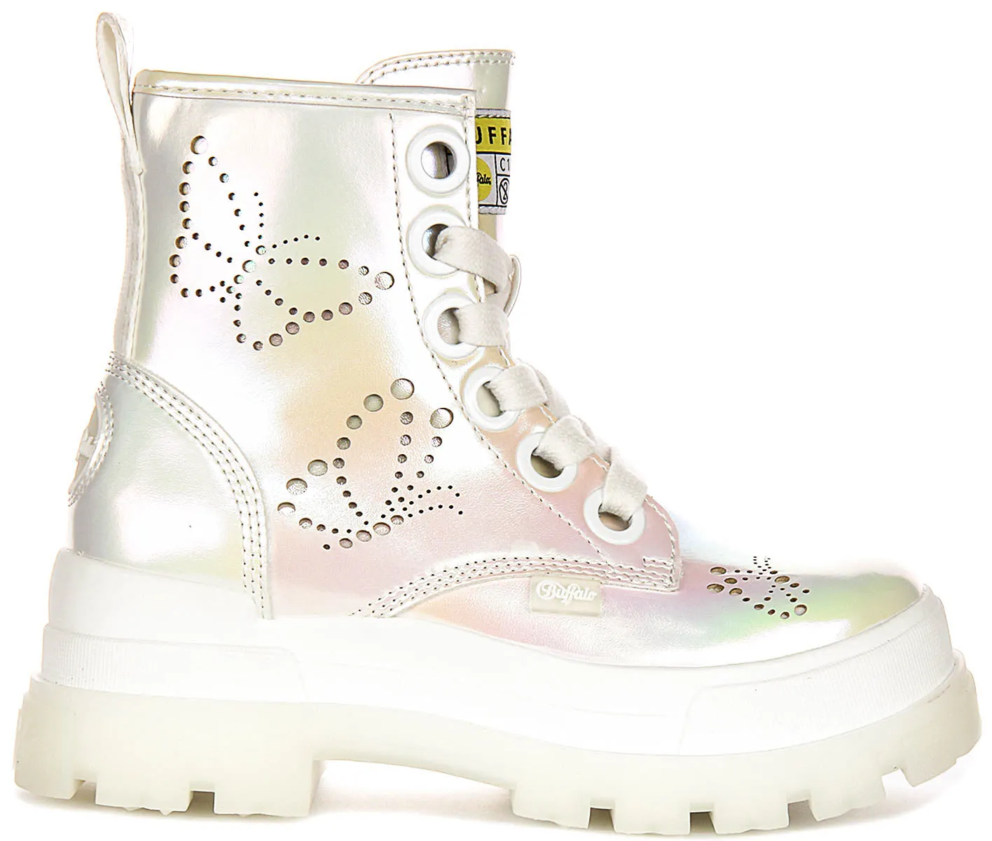 Buffalo Ashpha Rld Butterfly In White For Women