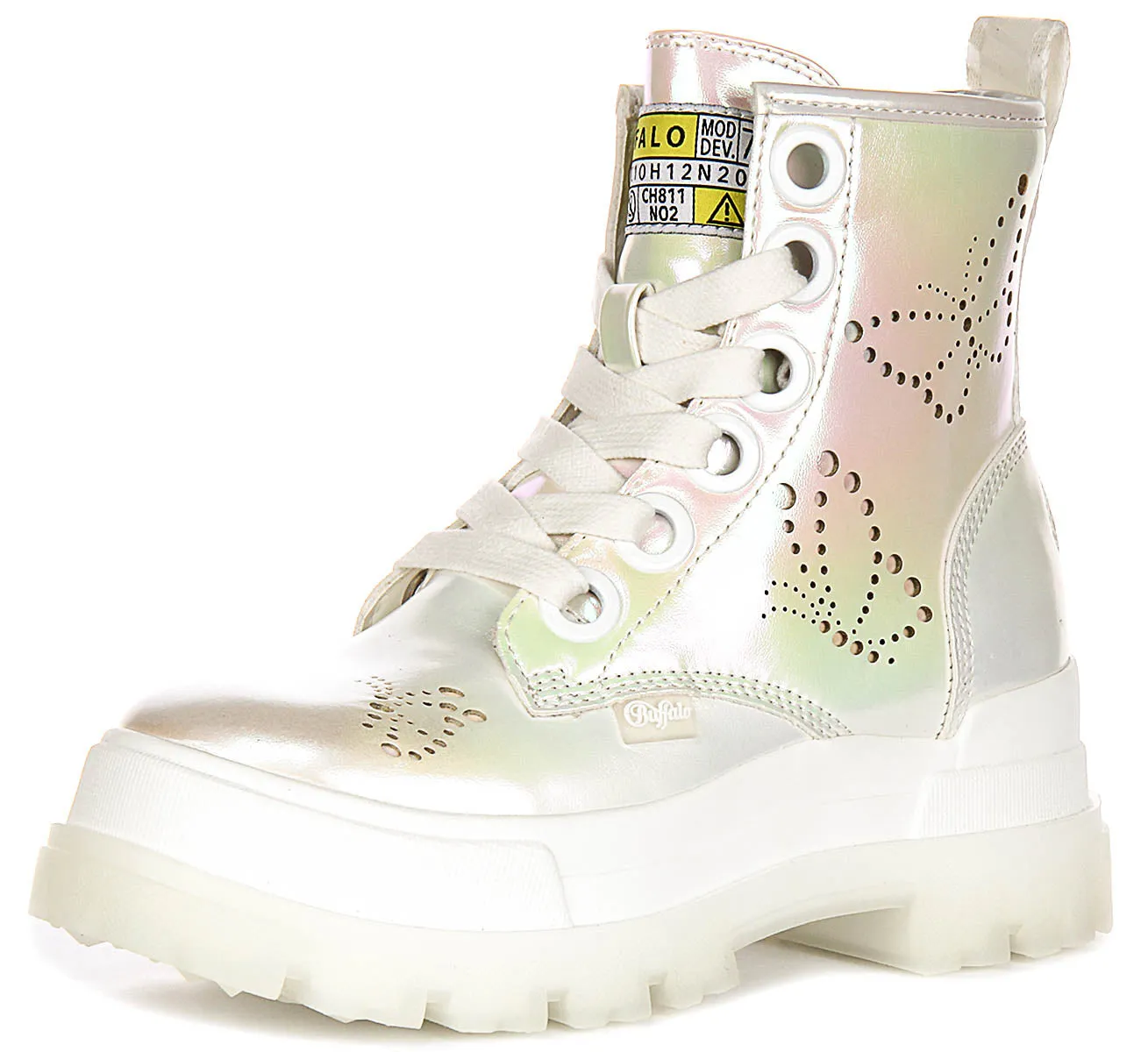 Buffalo Ashpha Rld Butterfly In White For Women