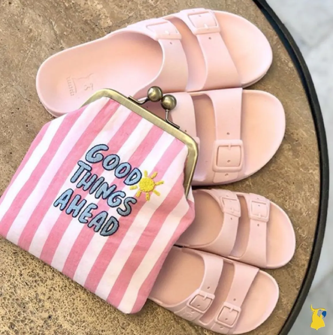 Cacatos Girl's Sandals, Light Pink