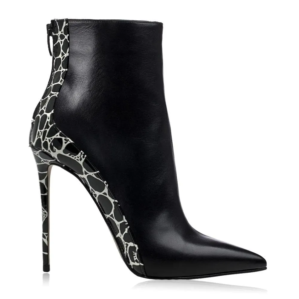 CANDICE BLACK LEATHER