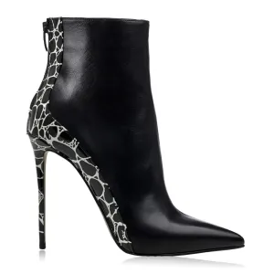 CANDICE BLACK LEATHER