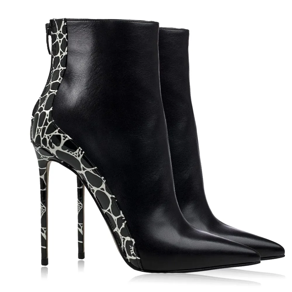 CANDICE BLACK LEATHER