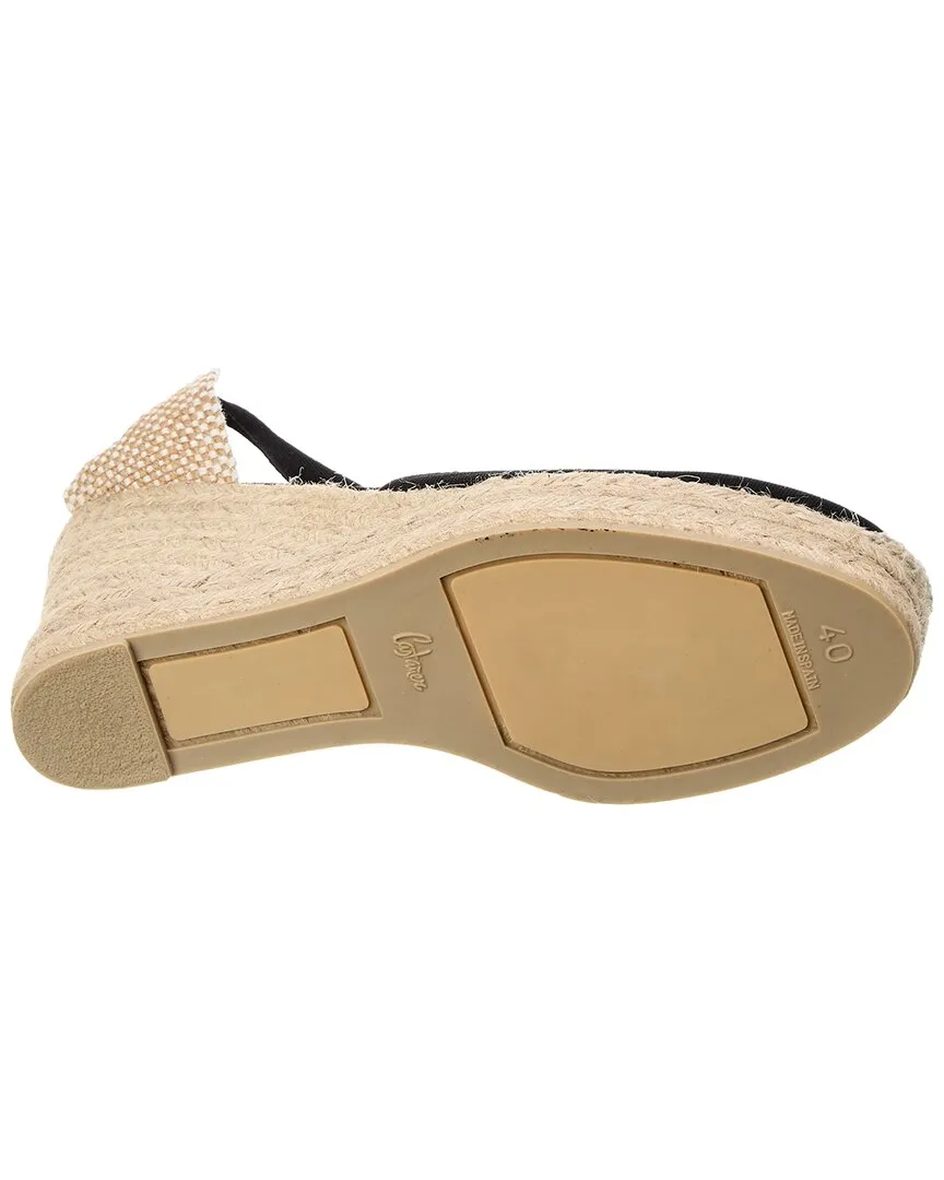 Castaer Chiara Canvas Wedge Sandal