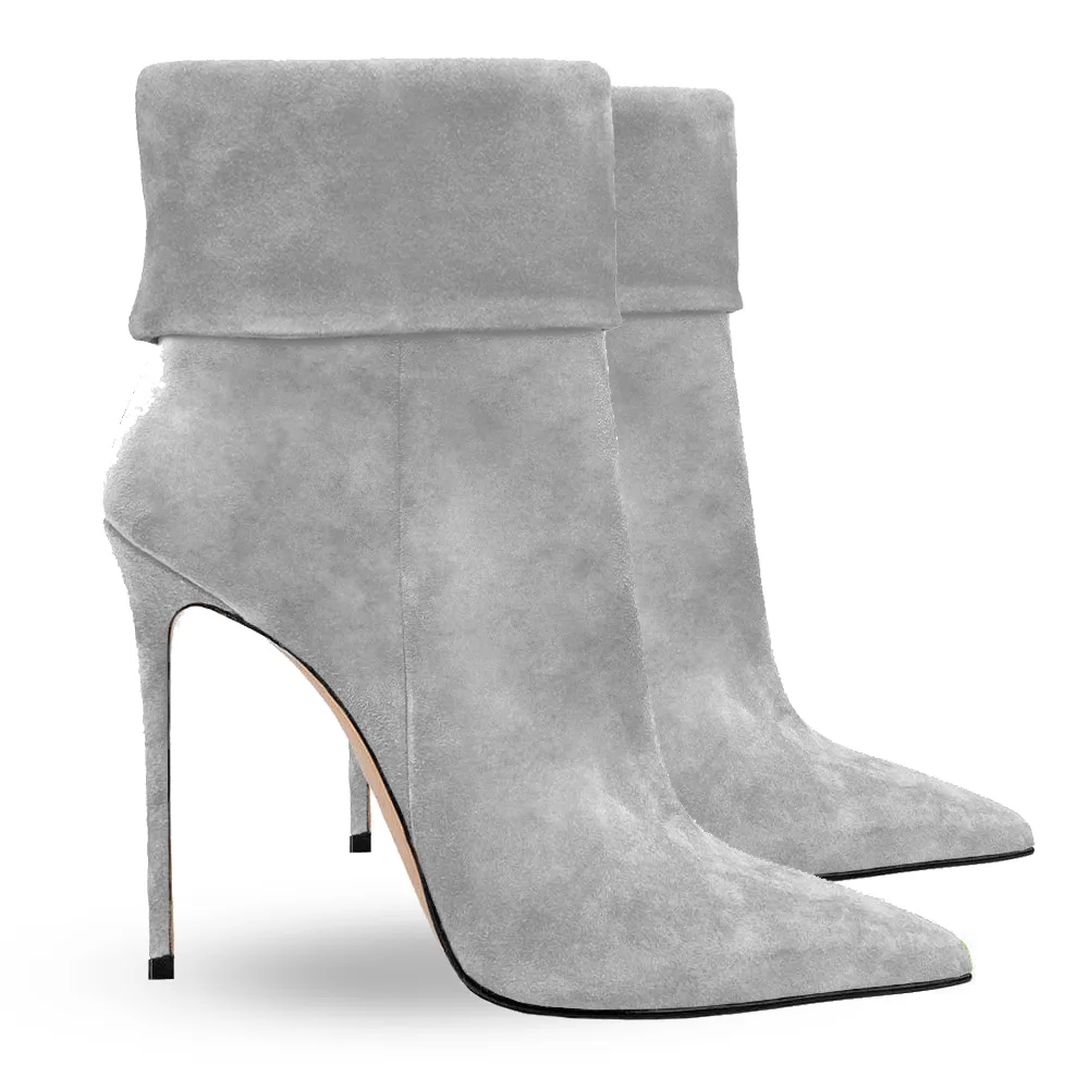 CHRISTINA GRAY SUEDE