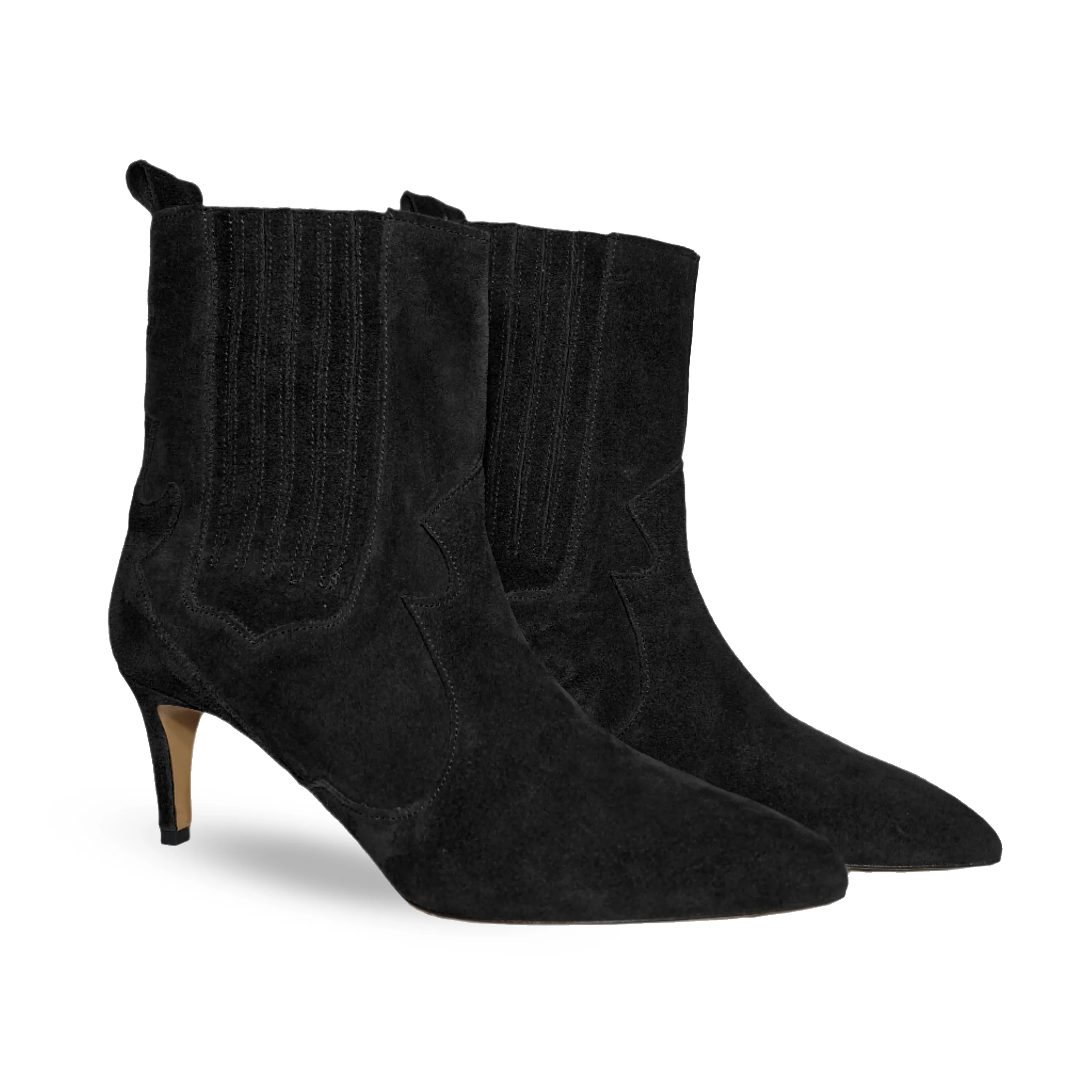 CINDY SUEDE BLACK