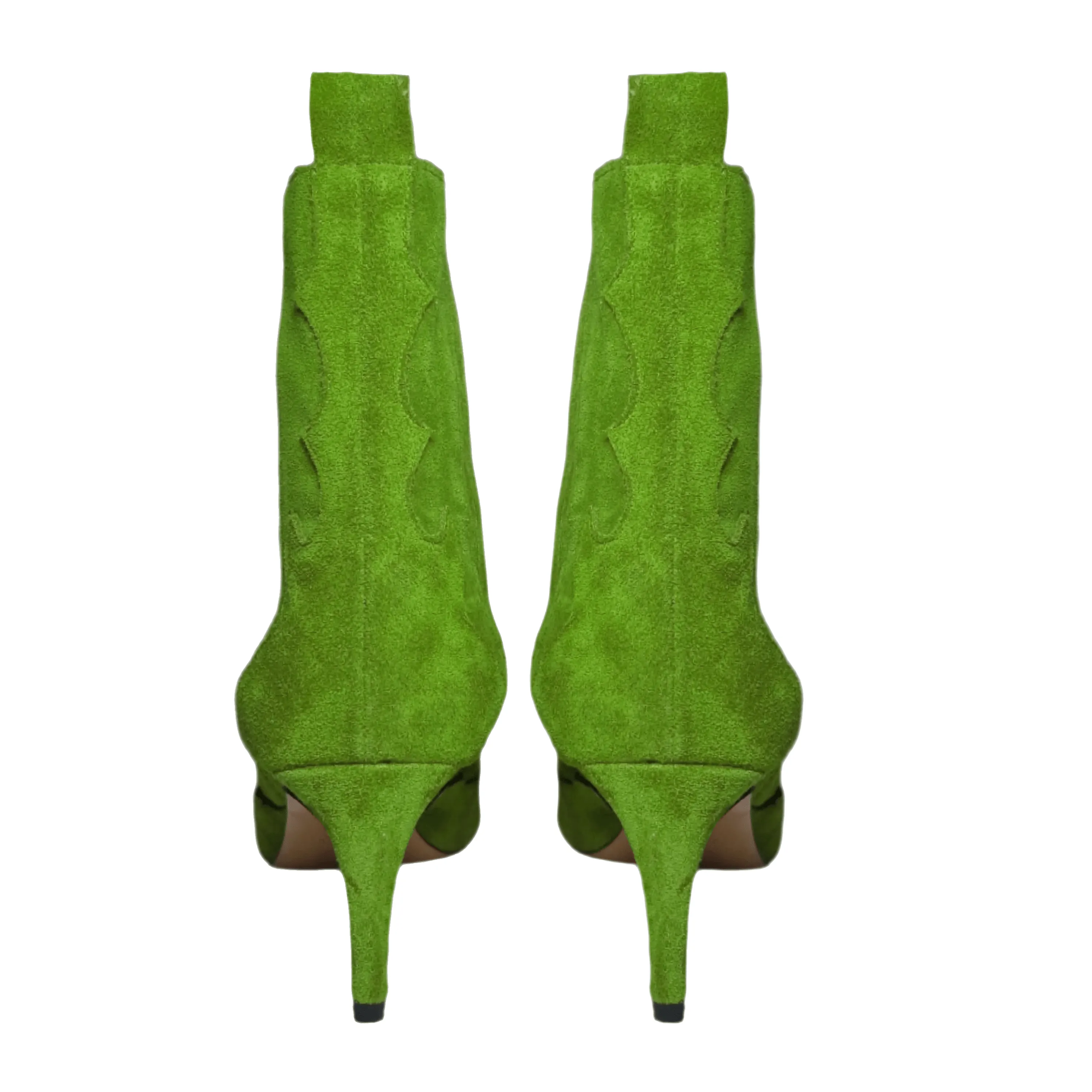 CINDY SUEDE GREEN