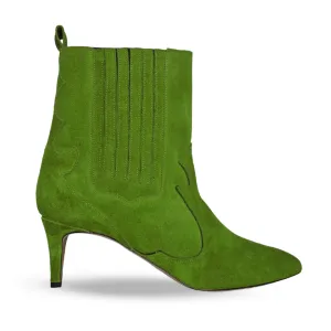 CINDY SUEDE GREEN