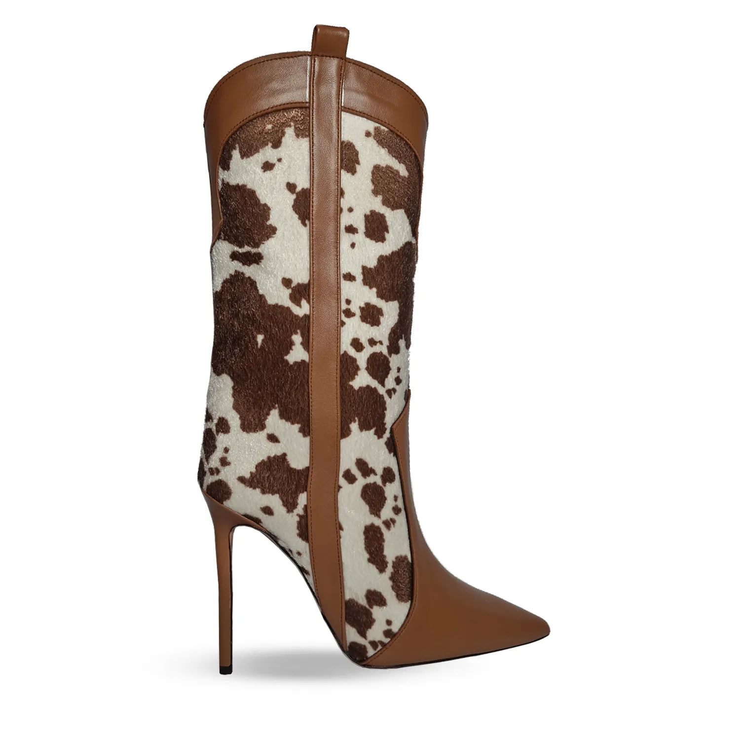CLARA PRINT BROWN COW