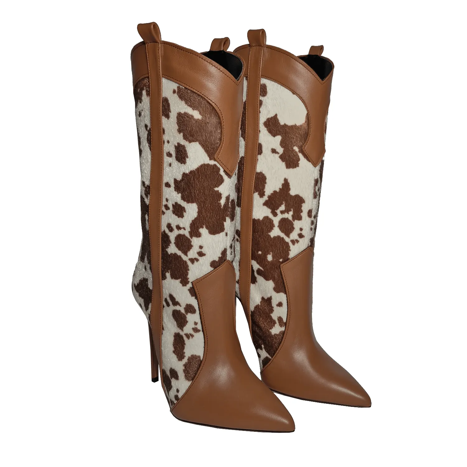 CLARA PRINT BROWN COW