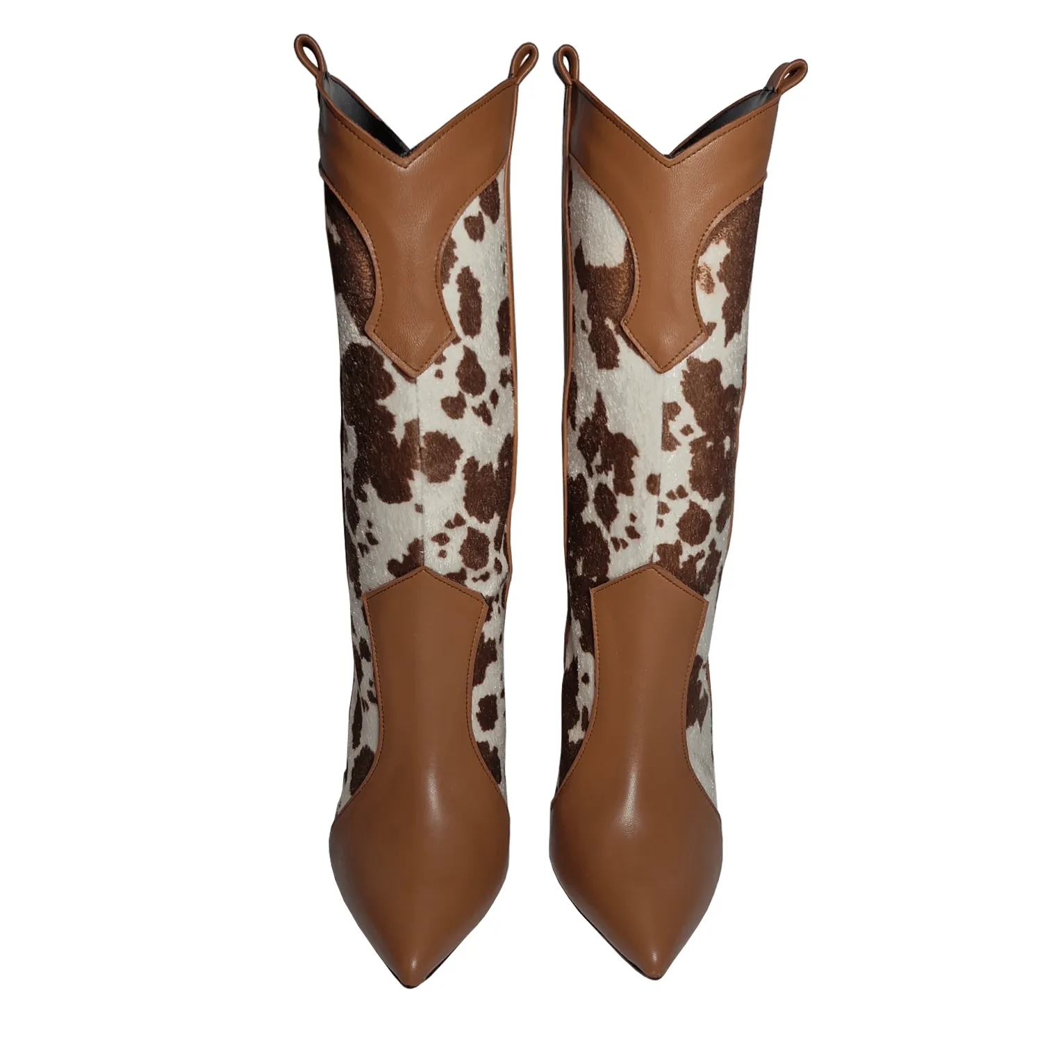 CLARA PRINT BROWN COW