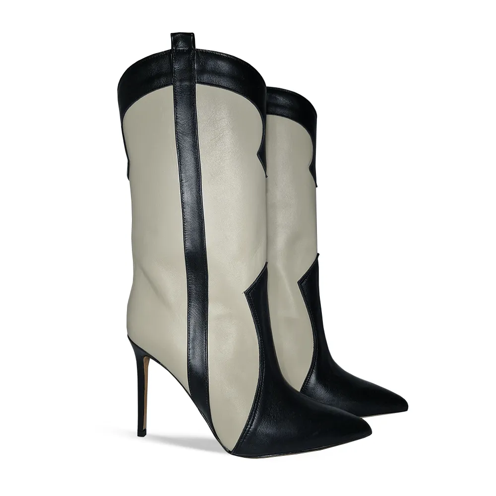 CLARA WHITE LEATHER