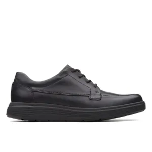 Clarks Un Abode Ease Black Leather - Wide Width