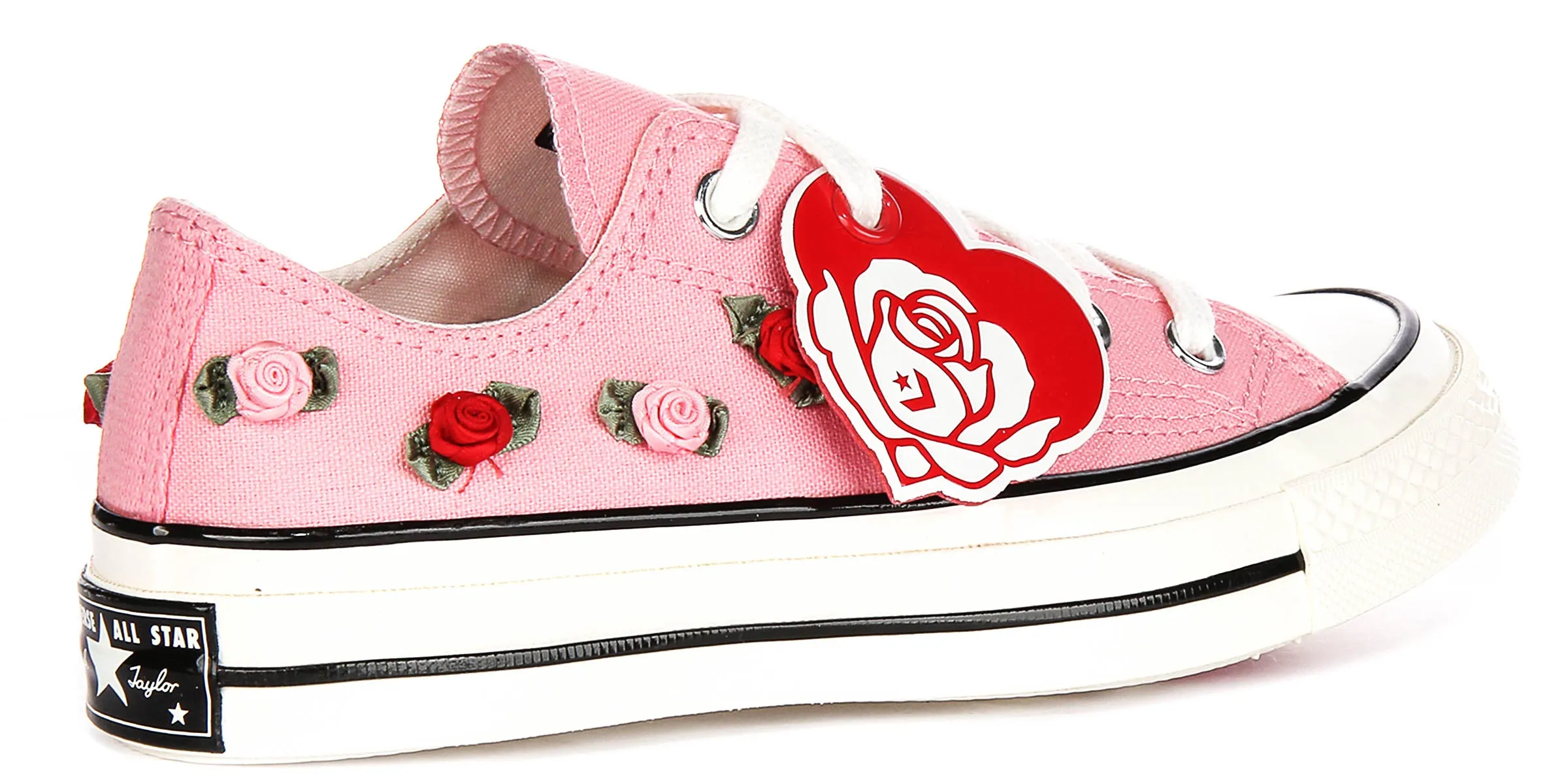 Converse Chuck 70 Valentine'S Day Roses A13649C In Pink White