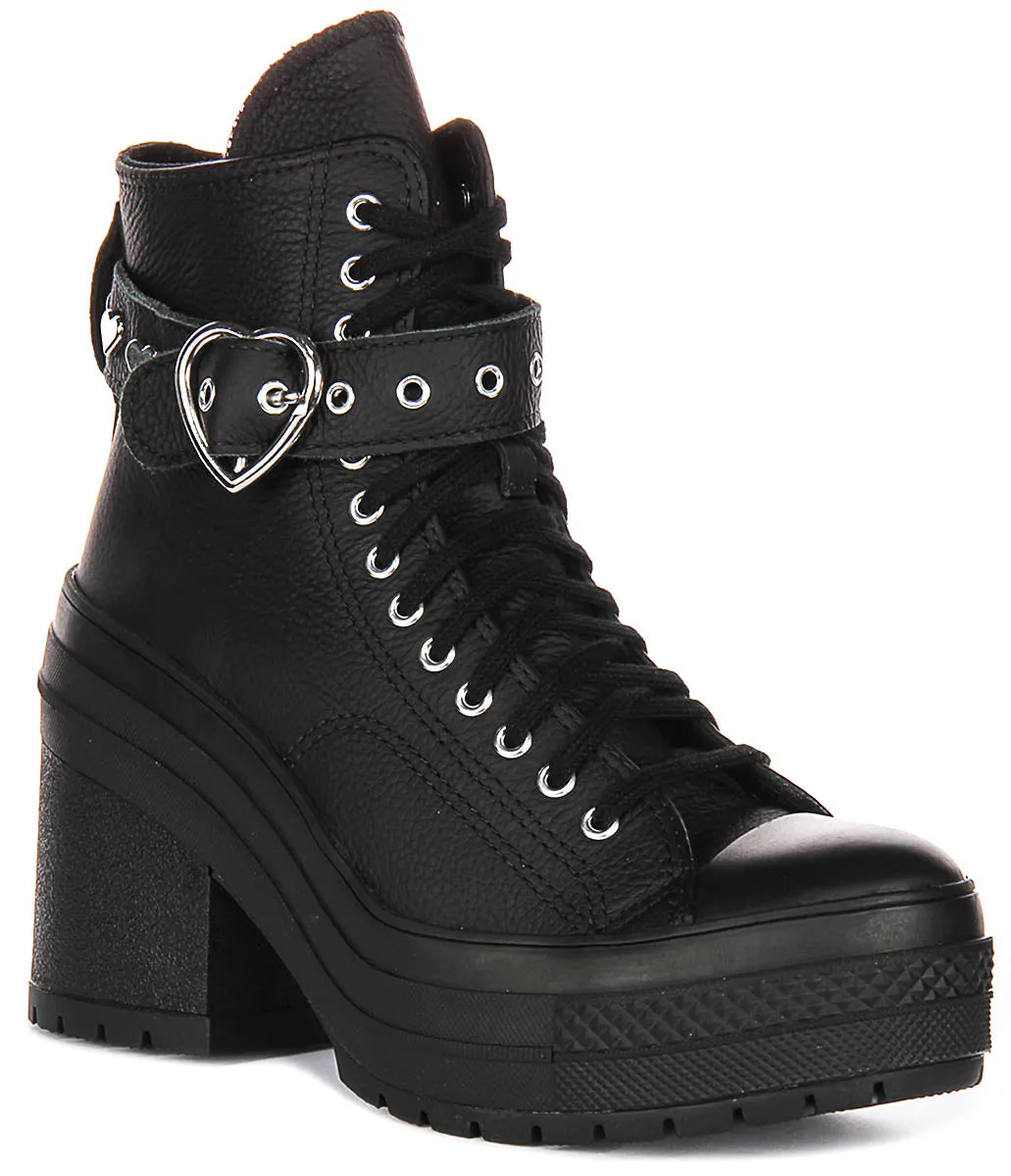 Converse Chuck 70s A10634C In Black De Lux Heel