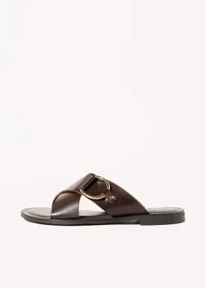 Crossband Flat Sandal