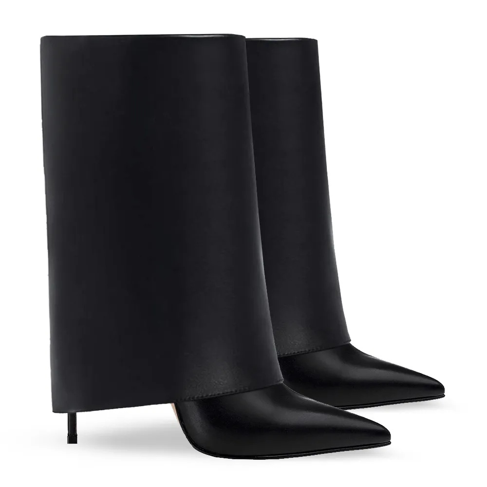 DIANE BLACK LEATHER